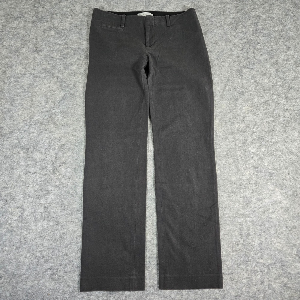 Gap True Straight Pants Womens 2R Gray Excellent‎ Two-Way Stretch